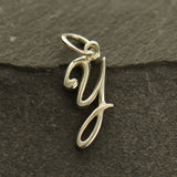 Script Letter Initial Necklace